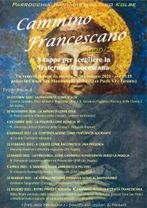 Cammino Francescano 2020-21