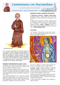 Camminiamo con Massimiliano - 1° di Avvento Rev.9 A41