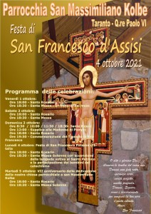 Festa di San Francesco locandina 3
